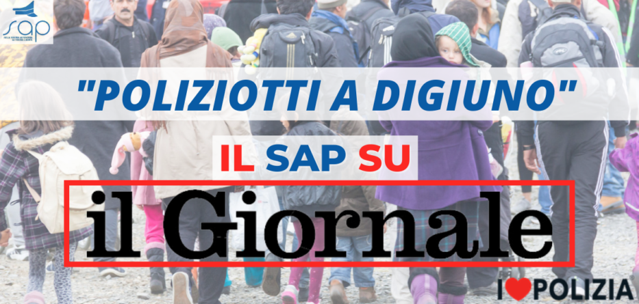 poliziotti a digiuno
