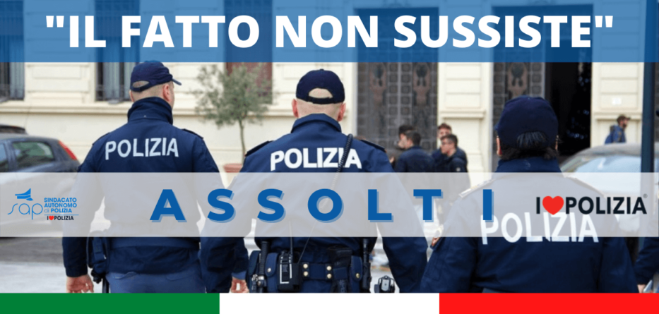 poliziotti assolti